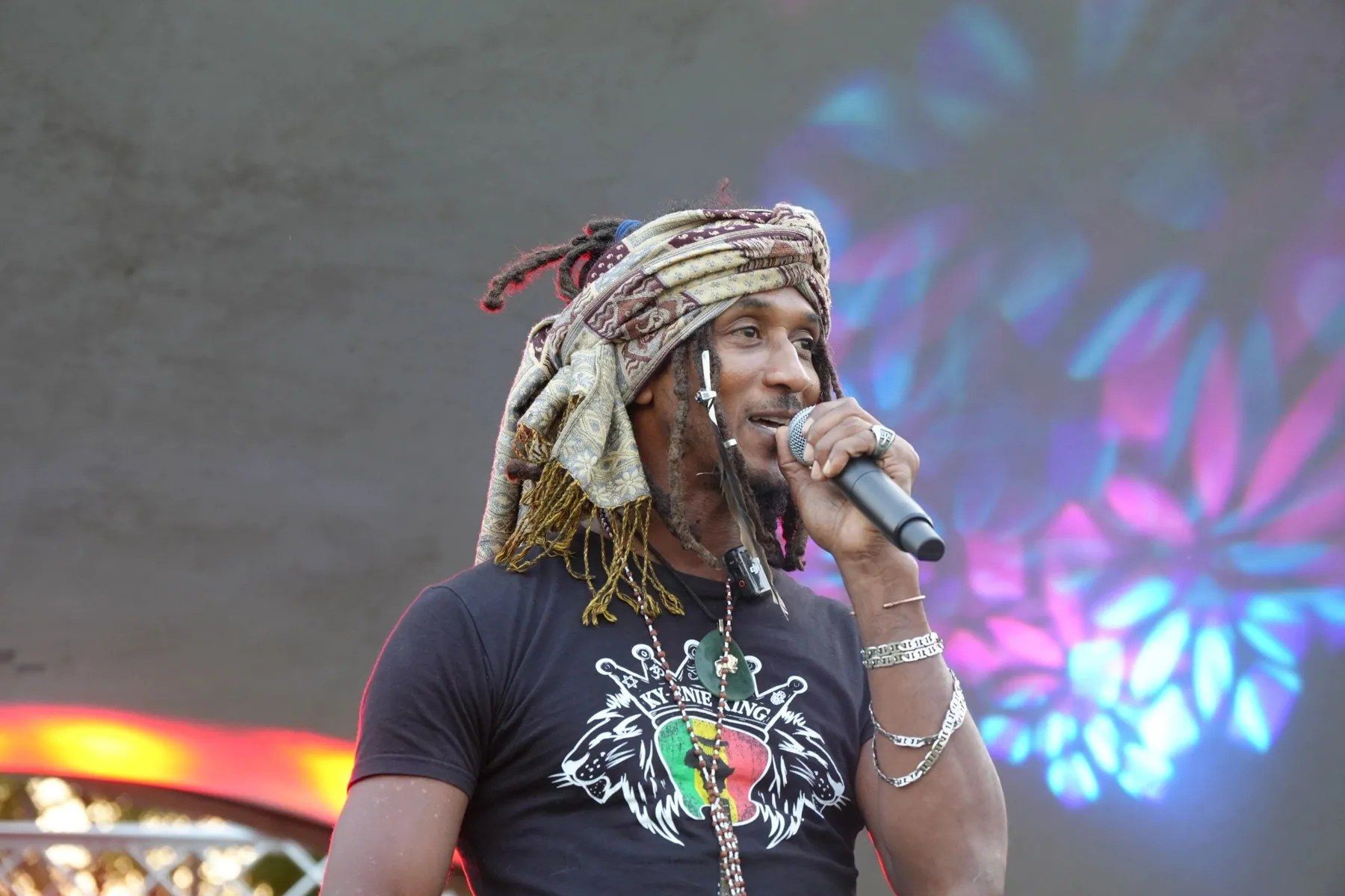 Ky-enie King at Culture Reggae Festival